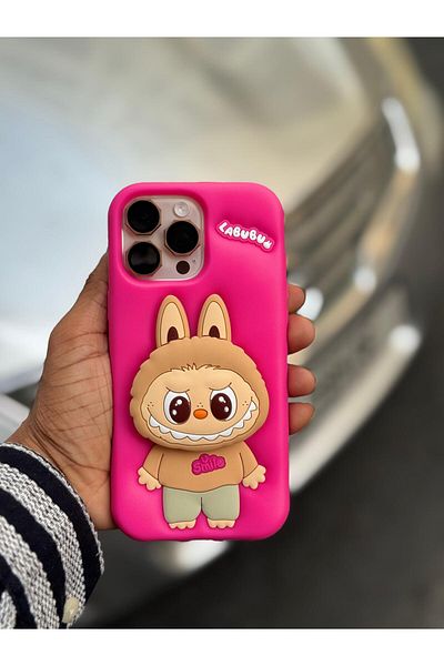 Generic Labubu Cute Cartoon Mobile Case For Apple iphone 14 – Shockproof Protective Phone Cover