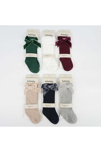 Budi Katamino Rozi Ax. Baby Girl Golf Socks K12075 Assortment