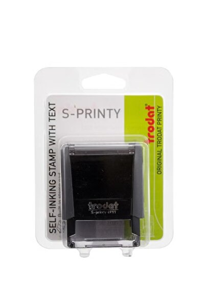Trodat ختم ذاتي الحبر ٤٩١١ (S-Printy) "ملغي" ١٫٥ × ٣٫٥ سم - علامة واضحة وغامقة