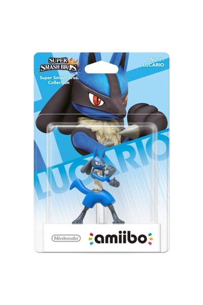 Nintendo Figurina Amiibo Lucario No. 21 (Super Smash)