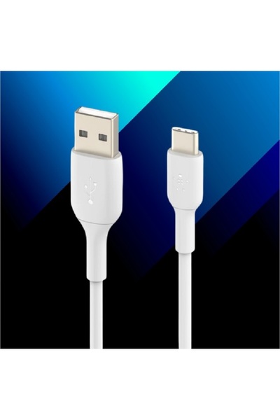 Belkin BoostCharge USB-C to USB-A Cable 2m – White