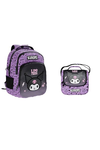 kuromi 2025 Year Original New Season School Bag, Lunch Box and Pencil Case