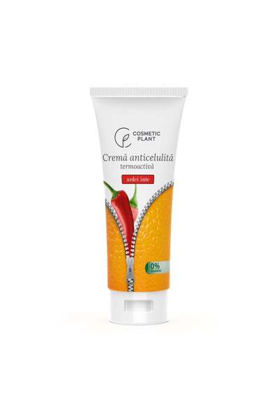 Cosmetic Plant Crema anticelulita termoactiva cu extract de ardei iute Cosmetic Plant - 200 ml