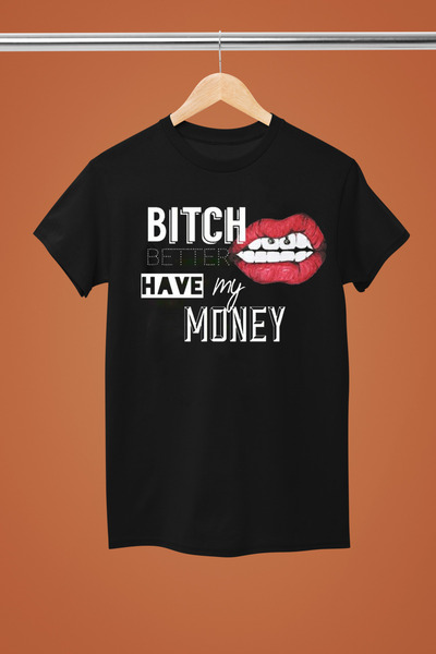 MAGORS تيشيرت ريهانا قطني مطبوع برقبة دائرية وأكمام قصيرة