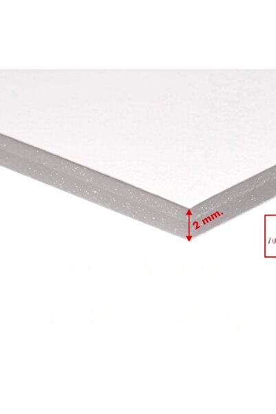 EVENART (70 *100 cm ) 2 mm BEYAZ MAKET KARTONU ( 3 Adet )