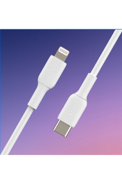 Belkin Boost Charge USB-C to Lightning Charging Cable 1m – White
