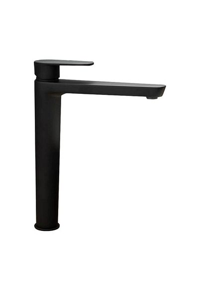 Ramon Soler خلاط مغسلة عالي اسود .Alexia matt black, washbasin mixer XL