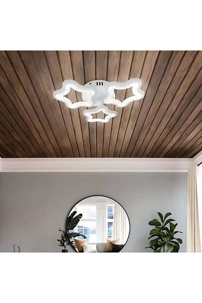 Alista Home Lustra LED STELARIUM 22 W, 3 Stars, Cold Light, White