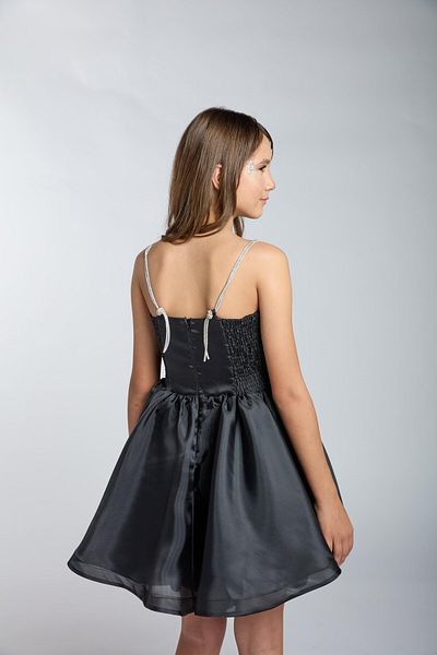 Mutlu City Full Mold Short Evening Dress 5554