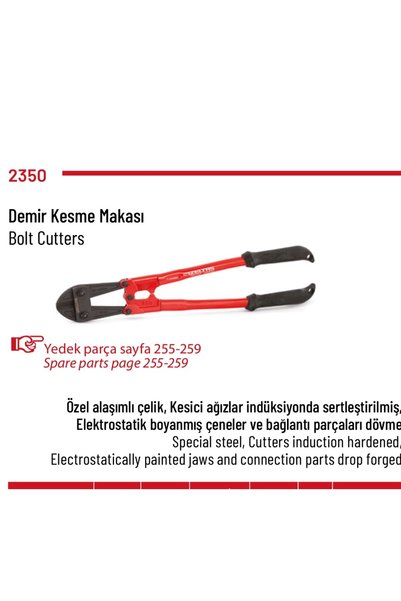 İzeltaş Demir Kesme Makası 18 inç (450mm)