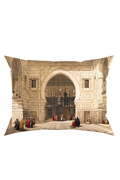 Adawall Ottoman Palace Pillow/Pillow (Filler Bead Fiber, Nation. Washing and Fading Certificate)