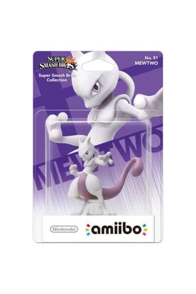 Nintendo Figurina Amiibo Mewtwo No. 51 (Super Smash)