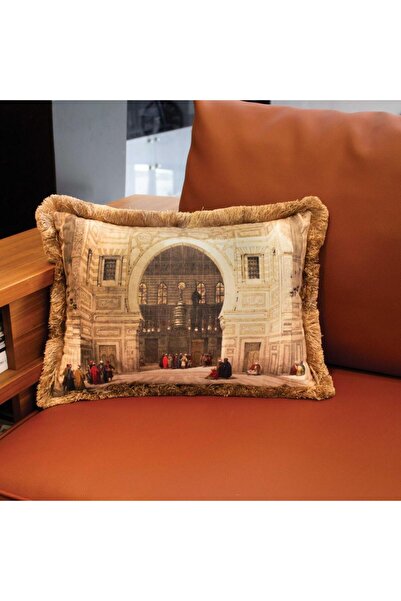 Adawall Ottoman Palace Pillow/Pillow (Filler Bead Fiber, Nation. Washing and Fading Certificate)