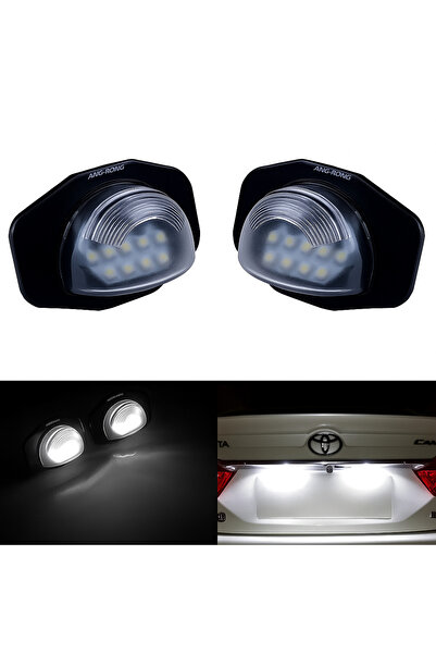 AUTOREY 2 lumini LED pentru plăcuța de înmatriculare 6000K Canbus Plug & Play...