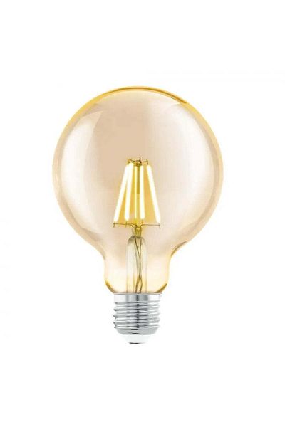 Alista Home Bec cu Filament G 125, E 27, 4 W, Lumina Calda
