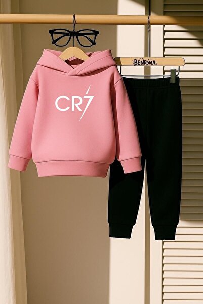 DM DOLCE MORE SET DE PANTALONI DE TRANSPORTAT PENTRU COPII CU IMPRIMARE CR7