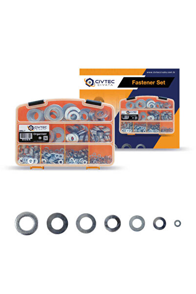 Civtec 1004 Parça 12 Çeşit Din 125 Pul Seti - Takım Çantası TK-10