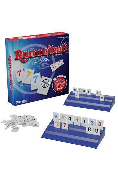 Rummikub Small Classic Edition - Original Rummy Tile Game for Ages 8 and Up