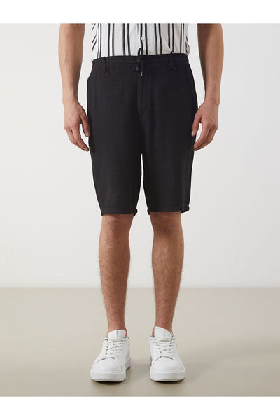 LC Waikiki Standard Mold Linen Look Men's Shorts