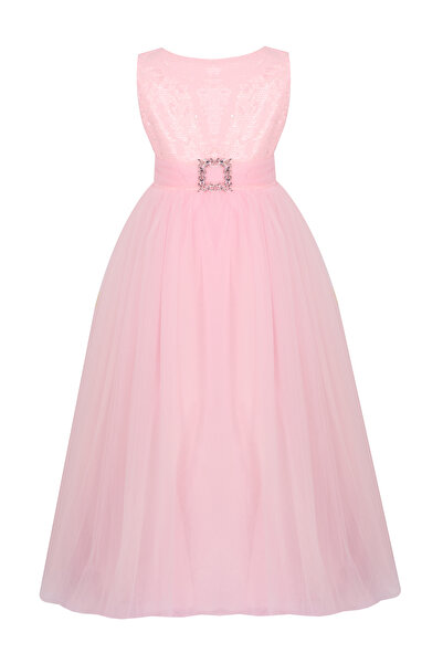 LILY BLISS KIDS royal rose prenses elbise