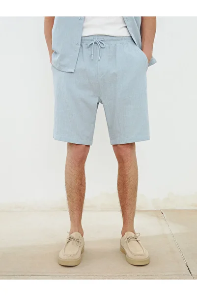 LC Waikiki Comfortable Fit Men's Muslin Shorts