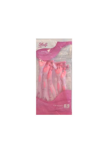 movil Movi Body Razors for Women, 3 Blades, 5 Pieces
