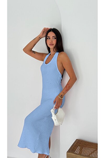 ezber moda فستان نسائي برباط حول الرقبة