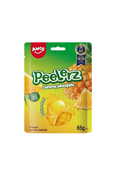 Amos Peelerz Gummy Pineapple 65g