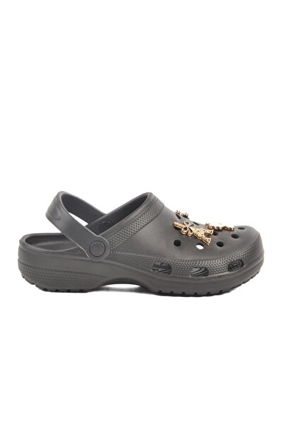 WALKWAY 606 Z Black Unisex Lightweight Flexible Sabo Slippers