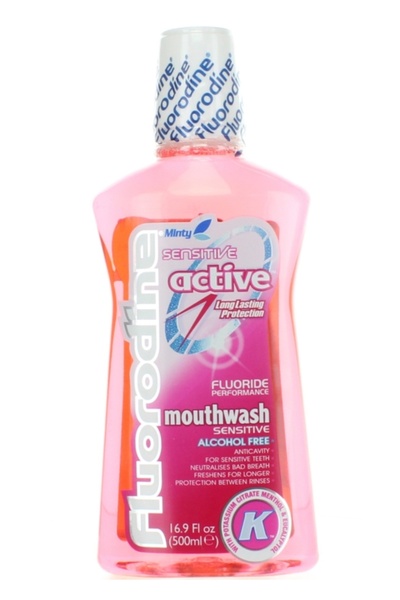 Fluorodine فلورودين مضمضه سنان حساسه خالى من كحول500مل