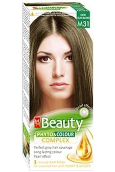 MM Beauty Dark Olive Blonde M31 Hair Dye Complex by MM Beauty, 165 Grams