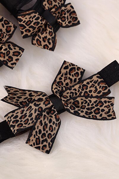 kidello Black Ribbon Baby Girl Booties Bandana Set