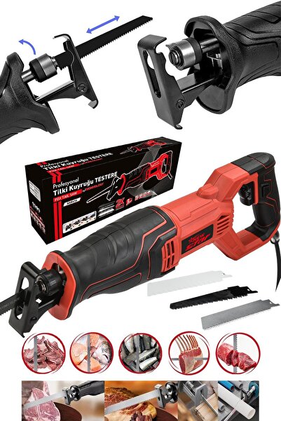 Newstar New Star 750w Tilki Kuyruğu Testere Yeni Kırmızı