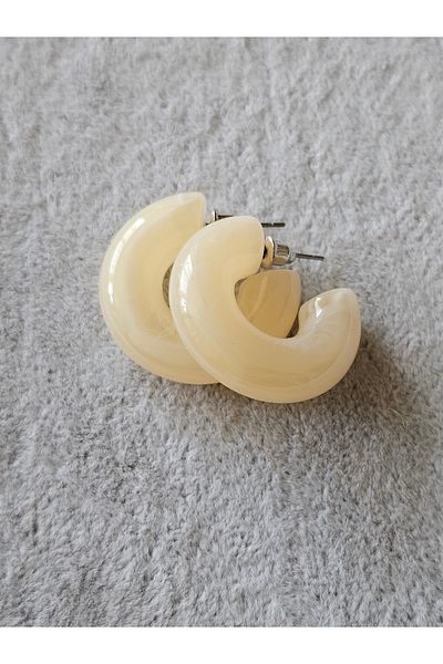 SiestaAccessories Acrylic Hoop Earrings