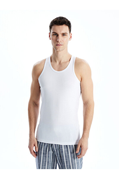 LC Waikiki Ανδρικό εσώρουχο 2 τεμαχίων με χτενισμένο βαμβακερό λαιμό