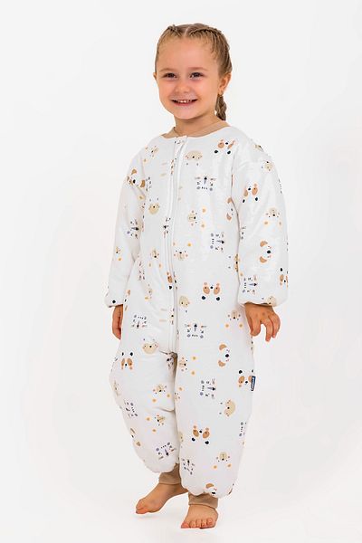 Babymod Fiber Filled 2.5 Tog Cotton Combed Cotton Lined Girls / Boys Sleeping Bag