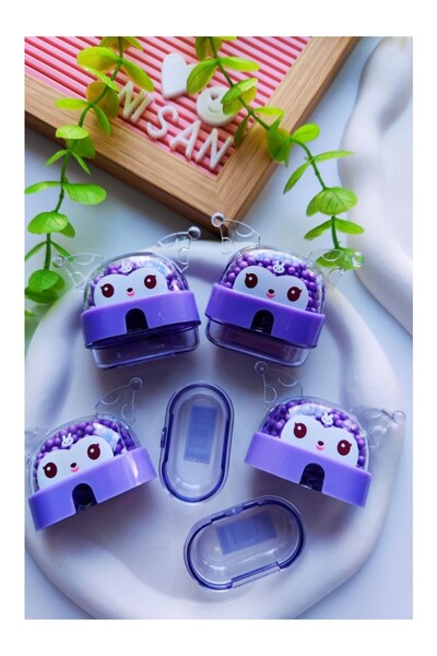 ALPA STORE Kuromi Pencil Sharpener Micro Color Foam Beaded Sanrio Melony - 1 Pcs