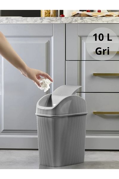 Leony Office Kitchen Bathroom Toilet Trash Can 10 Lt