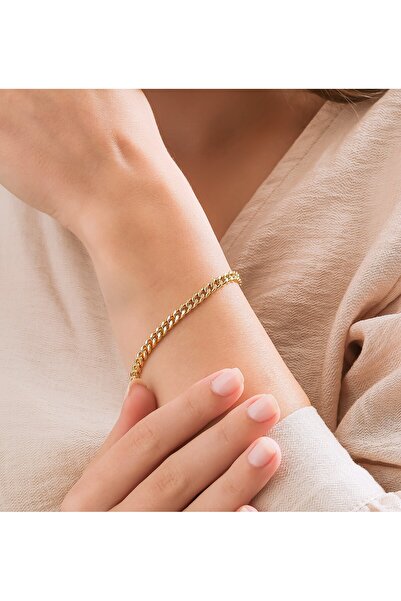 Hakan Güler Kuyumculuk Altın Gurmet Bileklik (4 MM)
