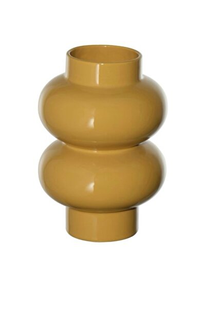 IKEA Parlhagg sarı-bej 22cm vazo