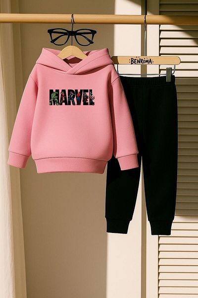 BENROMA SET DE PENTRU 3 FĂRĂ DE COPII IMPRIMAT MARVEL