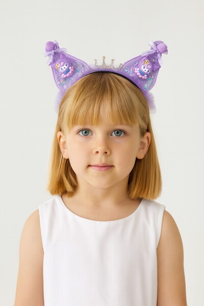 SeaBubbles Kuromi Children's Crown Standard Lila