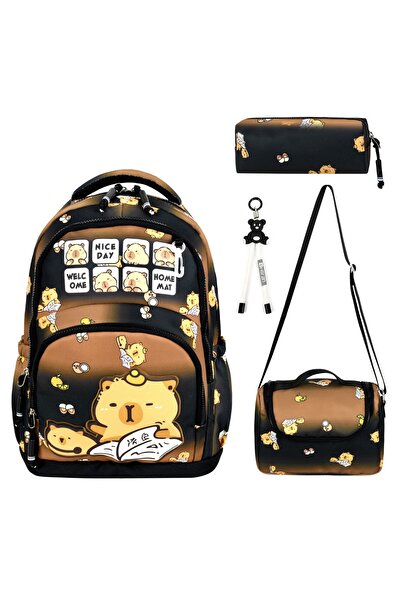 Özay butik Ergonomik 3’lü Çocuk Okul Seti Suya Dayanıklı, KAPY BARA TASARIM..