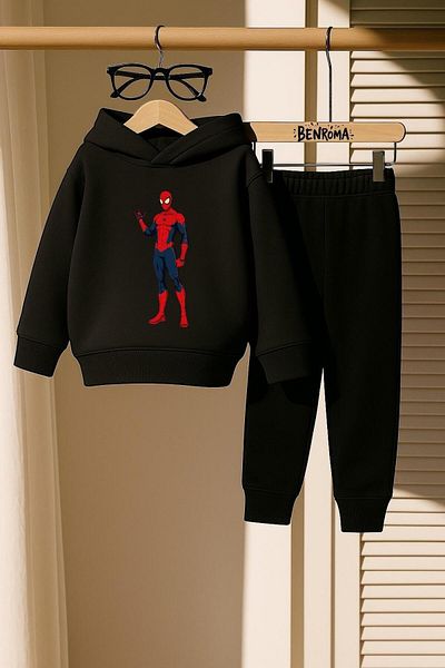 BENROMA SET DE PANTALONI DE ANTRENAMENT PENTRU COPII IMPRIMAT CU DESENE ANIMATE