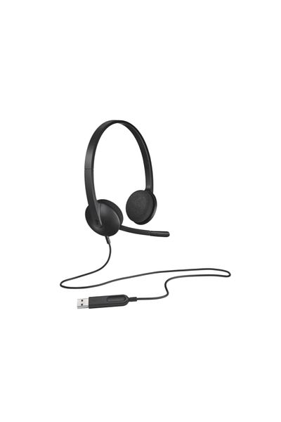logitech H340 Headset - Black