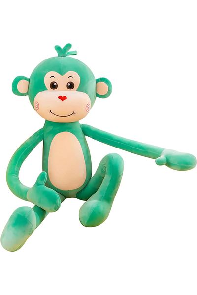 e-life Imported Fabric Cute Monkey Plush Toy 75 cm – Extra Soft, Vibrant Color Sleeping and Playmate