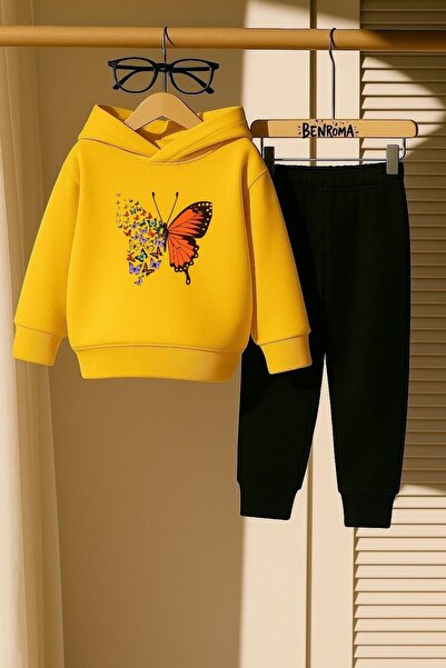 BENROMA 3-DELJENI DEČJI TRENERK SET SA ŠARA ZA LEPTIRA