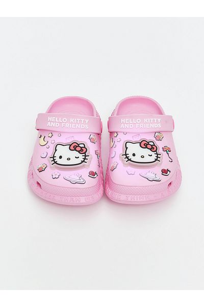 LC Waikiki Lcw Steps Pink Hello Kitty Printed Girl's Beach Sandals