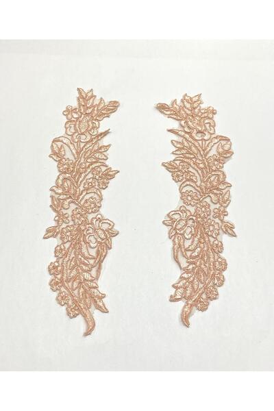 karantuhafiye Guipure Applique / 2 Pack Guipure Applique / Powder Color