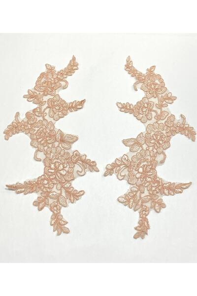 karantuhafiye Guipure Applique / 2 Pack Guipure Applique / Powder Color